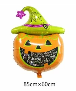 The American Store Bat Cartoon Children Spider Aluminum Foil Pumpkin Head 2018 New 1PC Home Decorations Kids Balloon Festival Supplies Halloween