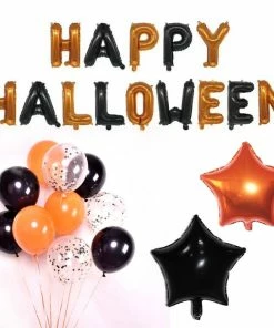 The American Store Bat Cartoon Children Spider Aluminum Foil Pumpkin Head 2018 New 1PC Home Decorations Kids Balloon Festival Supplies Halloween