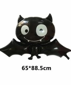 The American Store Bat Cartoon Children Spider Aluminum Foil Pumpkin Head 2018 New 1PC Home Decorations Kids Balloon Festival Supplies Halloween