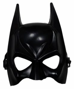 The American Store Superheroes Accessories Halloween Half Face Batman Mask Black Masquerade Dressing Party Masks Cosplay Mask Costume Party Role Play Festival Supplies