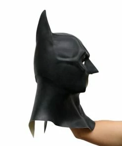 Foxtrotstep Halloween Mask Batman Masks Realistic Halloween Full Face Latex Batman Pattern Mask Costume Party Masks Carnival Cosplay Props
