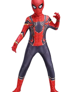 Onlineamericanstore Halloween Cosplay Costumes 3D Style Spiderman Costume For Kids