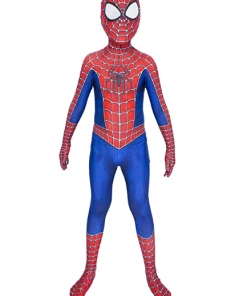 Onlineamericanstore Halloween Cosplay Costumes 3D Style Spiderman Costume For Kids