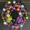 Onlineamericanstore Halloween Ornament Wreath, Boo Wreath, Halloween Decorations, Door Hanger, Front Door Wreath, Halloween Decor