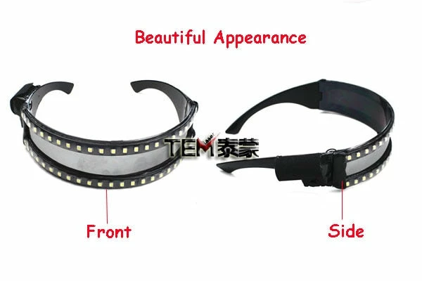 Tem-laser Technology Co., Ltd Halloween Mask Bright LED Stage Costumes LED Gloves, Luminous LED Glasses , Laser Stage Props Party Supplies 4 Tem-laser Technology Co., Ltd Halloween Mask Bright LED Stage Costumes LED Gloves, Luminous LED Glasses , Laser Stage Props Party Supplies