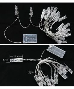 The American Store 1 M 10 Lamp Photo Clip LED Battery Box LED Strip Light Christmas Decorations For Home New Year Decoration Natal. New Year Collection 86 The American Store 1 M 10 Lamp Photo Clip LED Battery Box LED Strip Light Christmas Decorations For Home New Year Decoration Natal. New Year Collection
