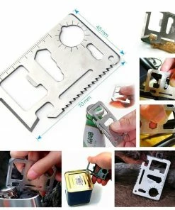 YP Outdoor Store Military Clothing & Accessories Camping 10 In 1 Survival Kit Outdoor Tourism Multifunction First Aid SOS Emergency Supplies +slingshot Survival Kit Military