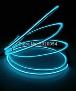 YUCHAO Store Halloween Decorations Carinal Rave Costume Glowing Light Up Suit Halloween Christmas Luminous Led Cloting Fashion EL Wire Flashing Costumes