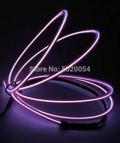 YUCHAO Store Halloween Decorations Carinal Rave Costume Glowing Light Up Suit Halloween Christmas Luminous Led Cloting Fashion EL Wire Flashing Costumes