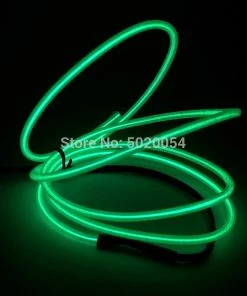YUCHAO Store Halloween Decorations Carinal Rave Costume Glowing Light Up Suit Halloween Christmas Luminous Led Cloting Fashion EL Wire Flashing Costumes