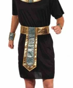 Fineny Store Chief King Men Costumes Halloween Party Couple Adults Clothing Cleopatra Fancy Women Dress Exotic Masquerade Party