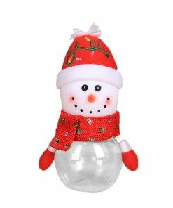 Shenzhen Super Deal Co,.Ltd Christmas Home Decor Child Kids Christmas Gift Bags Candy Jar Storage Bottle Santa Bag Sweet Christmas Bag And Boxes New Year 2019 Navidad 2018 Noel