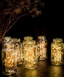 Ali Home Bar Laser Christmas Lights Christmas Decoration Light 3M 4M 5M Copper Wire LED String Light Wedding Garland LED Lamps Christmas Tree Ornaments Decor