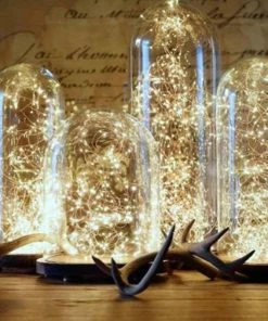 Ali Home Bar Laser Christmas Lights Christmas Decoration Light 3M 4M 5M Copper Wire LED String Light Wedding Garland LED Lamps Christmas Tree Ornaments Decor