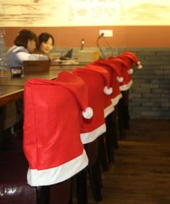 Yegooma Store Christmas Decorations For Home Non-Woven Chair Covers Christmas Table Decoration Supplies Christmas Hats Christmas Home Decor 9 Yegooma Store Christmas Decorations For Home Non-Woven Chair Covers Christmas Table Decoration Supplies Christmas Hats Christmas Home Decor