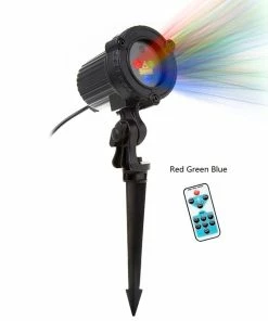 Light World Store Christmas Laser Light Party Star Projector Outdoor Garden Decoration Waterproof IP65 Red Green Blue Showers Lawn Static For Xmas Laser Christmas Lights