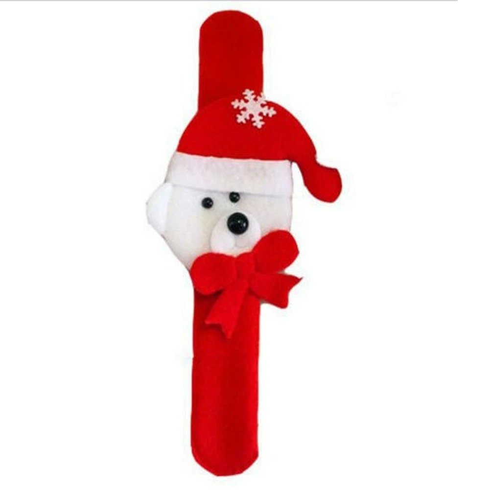 Such A Warm Store Christmas Patting Circle Bracelet Watch Xmas Children Gift Santa Claus Snowman Deer New Year Party Toy Wrist Decoration 6 Such A Warm Store Christmas Patting Circle Bracelet Watch Xmas Children Gift Santa Claus Snowman Deer New Year Party Toy Wrist Decoration