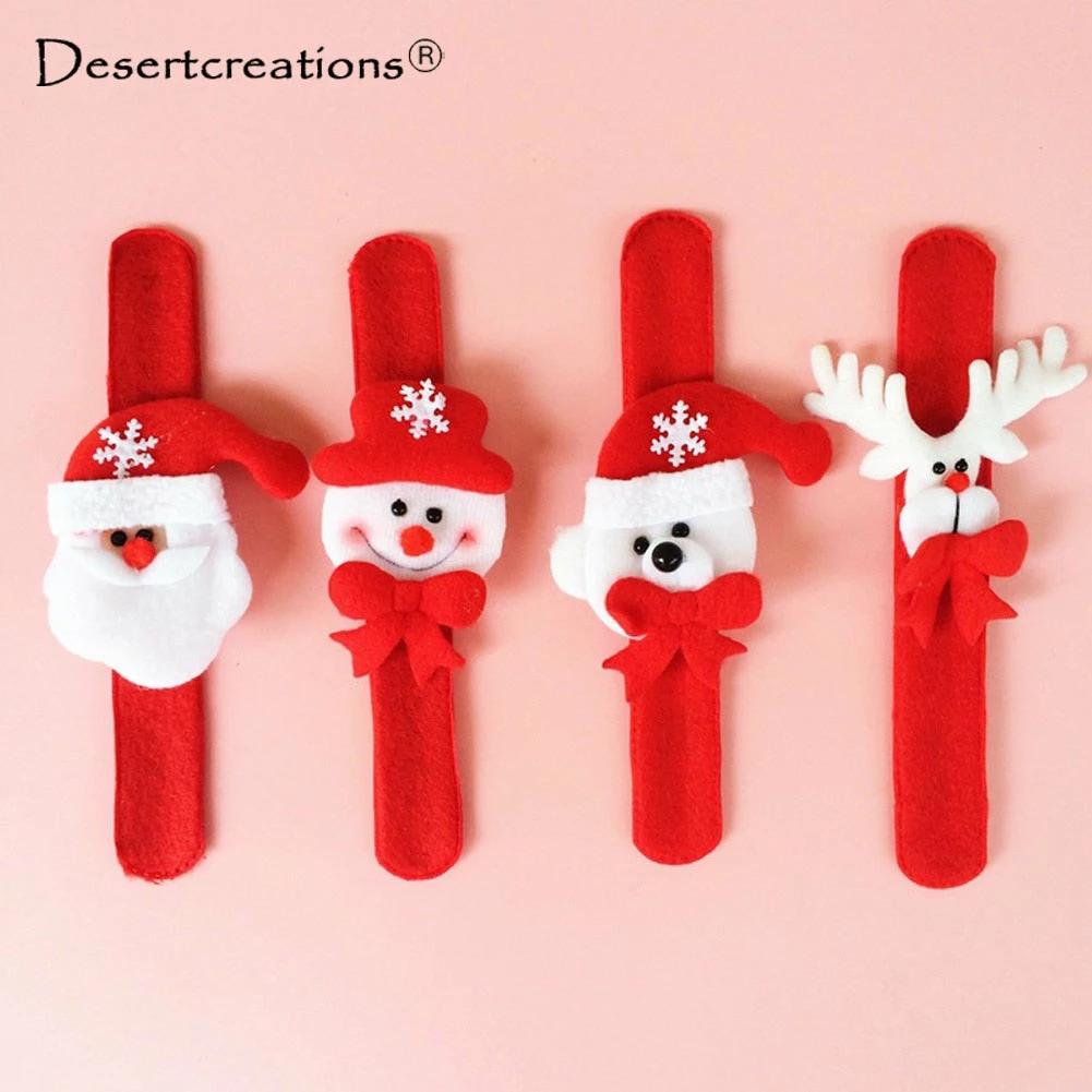Such A Warm Store Christmas Patting Circle Bracelet Watch Xmas Children Gift Santa Claus Snowman Deer New Year Party Toy Wrist Decoration 9 Such A Warm Store Christmas Patting Circle Bracelet Watch Xmas Children Gift Santa Claus Snowman Deer New Year Party Toy Wrist Decoration