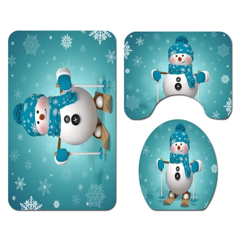 The American Store Christmas Santa Claus Bathroom Shower Curtain Doormat Merry Christmas Decorations For Home 2019 Xmas Ornaments Navidad New Year Christmas Ornaments 13 The American Store Christmas Santa Claus Bathroom Shower Curtain Doormat Merry Christmas Decorations For Home 2019 Xmas Ornaments Navidad New Year Christmas Ornaments