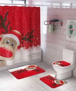 The American Store Christmas Santa Claus Bathroom Shower Curtain Doormat Merry Christmas Decorations For Home 2019 Xmas Ornaments Navidad New Year Christmas Ornaments 54 The American Store Christmas Santa Claus Bathroom Shower Curtain Doormat Merry Christmas Decorations For Home 2019 Xmas Ornaments Navidad New Year Christmas Ornaments