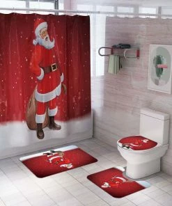 The American Store Christmas Santa Claus Bathroom Shower Curtain Doormat Merry Christmas Decorations For Home 2019 Xmas Ornaments Navidad New Year Christmas Ornaments 53 The American Store Christmas Santa Claus Bathroom Shower Curtain Doormat Merry Christmas Decorations For Home 2019 Xmas Ornaments Navidad New Year Christmas Ornaments