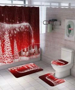 The American Store Christmas Santa Claus Bathroom Shower Curtain Doormat Merry Christmas Decorations For Home 2019 Xmas Ornaments Navidad New Year Christmas Ornaments 55 The American Store Christmas Santa Claus Bathroom Shower Curtain Doormat Merry Christmas Decorations For Home 2019 Xmas Ornaments Navidad New Year Christmas Ornaments