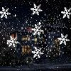 Online American Store Laser Christmas Lights Christmas Snowflake Laser Light Snowfall Projector IP65 Moving Snow Outdoor Garden Laser Projector Lamp For New Year Party Decor