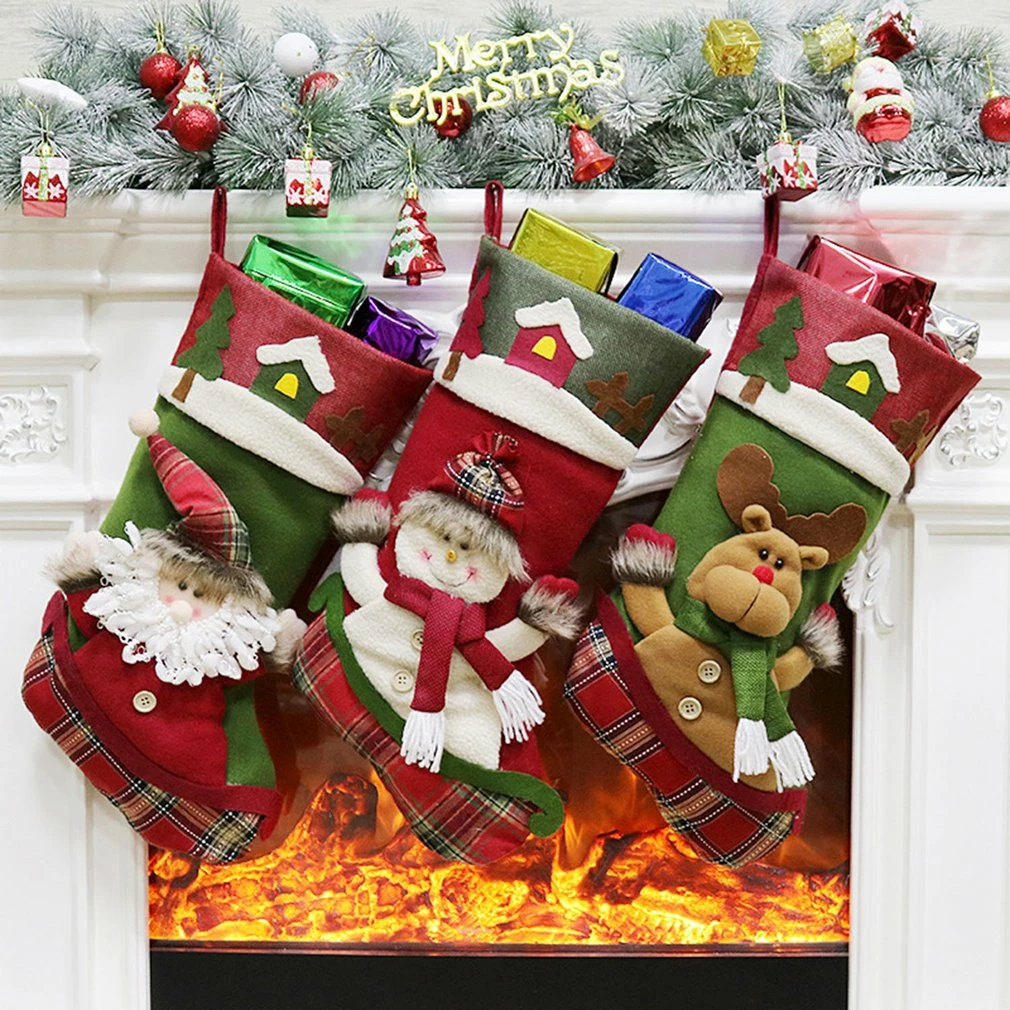 HOUSE SHOP Store Christmas Gift Bag Collection Christmas Stocking Gift Bag Noel Reindeer Santa Claus Snowman Socks Natal Xmas Tree Candy Ornament Gifts Decorations New Year 3 HOUSE SHOP Store Christmas Gift Bag Collection Christmas Stocking Gift Bag Noel Reindeer Santa Claus Snowman Socks Natal Xmas Tree Candy Ornament Gifts Decorations New Year