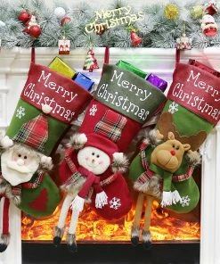 The American Store Christmas Gift Bag Collection Christmas Stocking Gift Bag Noel Reindeer Santa Claus Snowman Socks Natal Xmas Tree Candy Ornament Gifts Decorations New 10 The American Store Christmas Gift Bag Collection Christmas Stocking Gift Bag Noel Reindeer Santa Claus Snowman Socks Natal Xmas Tree Candy Ornament Gifts Decorations New