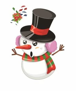 The American Store Christmas Window Sticker Santa Claus/Snowman/Elk Glass Sticker Xmas Christmas Decorations For Home Natal New Year Gift 2018 Noel