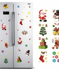 The American Store Christmas Window Sticker Santa Claus/Snowman/Elk Glass Sticker Xmas Christmas Decorations For Home Natal New Year Gift 2018 Noel 28 The American Store Christmas Window Sticker Santa Claus/Snowman/Elk Glass Sticker Xmas Christmas Decorations For Home Natal New Year Gift 2018 Noel