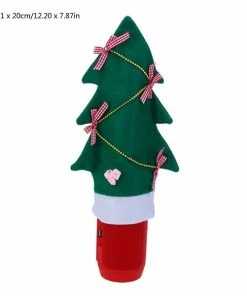 The American Store Christmas Xmas Wine Bottle Covers Bag Santa Claus Snowman Bottle Cover Dinner Table Decoration For Home New Year Products