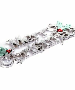 Outbreaker77 Store Christmas Decorations For Home 20cm Christmas Tree Decoration Shiny Merry Letter Card For Xmas Hanging Ornament 0.482