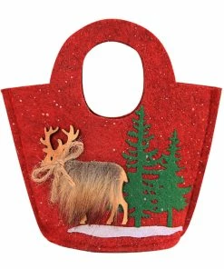 Magasin Jie Store Christmas Gift Christmas Snowflake Non-woven Candy Tote Christmas Bag Chrismas Christmas Presents Navidad
