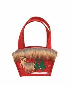 Magasin Jie Store Christmas Gift Christmas Snowflake Non-woven Candy Tote Christmas Bag Chrismas Christmas Presents Navidad