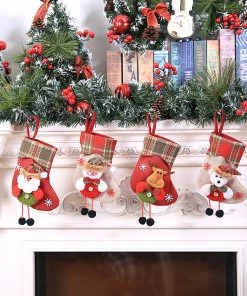 Magasin Jie Store Christmas Gift Christmas Stocking Mini Sock Santa Claus Candy Gift Bag Xmas Tree Hanging Decor Christmas Stockings Navidad Christmas Gift Bag Collection 16 Magasin Jie Store Christmas Gift Christmas Stocking Mini Sock Santa Claus Candy Gift Bag Xmas Tree Hanging Decor Christmas Stockings Navidad Christmas Gift Bag Collection