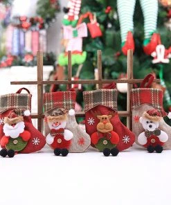 Magasin Jie Store Christmas Gift Christmas Stocking Mini Sock Santa Claus Candy Gift Bag Xmas Tree Hanging Decor Christmas Stockings Navidad Christmas Gift Bag Collection 18 Magasin Jie Store Christmas Gift Christmas Stocking Mini Sock Santa Claus Candy Gift Bag Xmas Tree Hanging Decor Christmas Stockings Navidad Christmas Gift Bag Collection