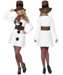 Online American Store Couple Halloween Christmas Cosplay Costumes Lover Snowman Cosplay Costumes Party Funny Dresses Deguisement For Carnaval