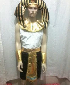 Online American Store Couple Halloween Costume Couples Costumes Women Men Egyptian Pharaoh Cleopatra Cosplay Halloween Christmas Purim Exotic Stage Costumes Party Dress