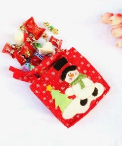The American Store Creative Christmas Tree Snowman Santa Claus Candy Bag Handbag Home Party Decoration Gift Bag Christmas Supplies 19 The American Store Creative Christmas Tree Snowman Santa Claus Candy Bag Handbag Home Party Decoration Gift Bag Christmas Supplies