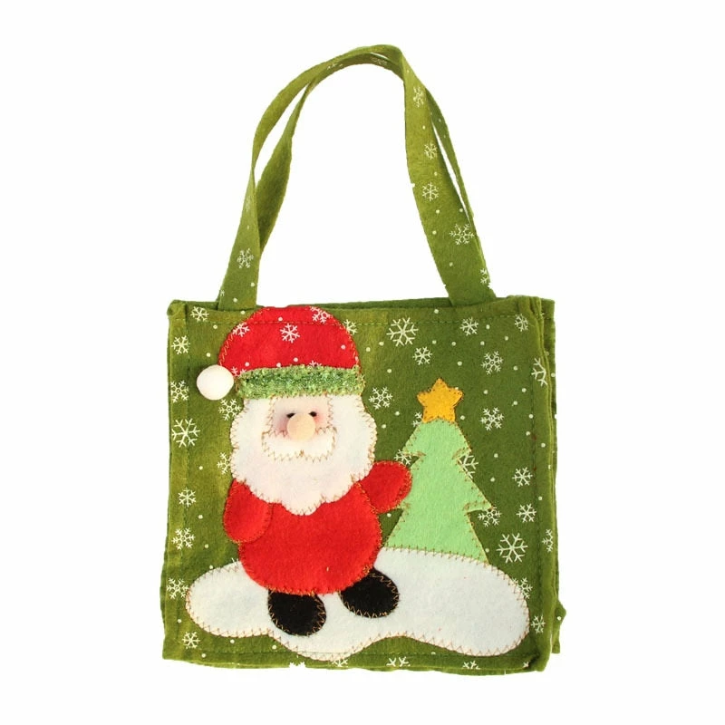 The American Store Creative Christmas Tree Snowman Santa Claus Candy Bag Handbag Home Party Decoration Gift Bag Christmas Supplies 6 The American Store Creative Christmas Tree Snowman Santa Claus Candy Bag Handbag Home Party Decoration Gift Bag Christmas Supplies