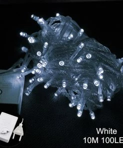 The American Store Curtain Fairy String Light LED Christmas Decorations For Home Garland Xmas Light Christmas Tree Decor 2019 Navidad Ornament Gift