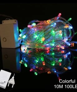 The American Store Curtain Fairy String Light LED Christmas Decorations For Home Garland Xmas Light Christmas Tree Decor 2019 Navidad Ornament Gift