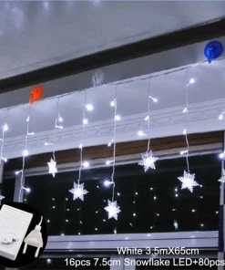 The American Store Curtain Fairy String Light LED Christmas Decorations For Home Garland Xmas Light Christmas Tree Decor 2019 Navidad Ornament Gift