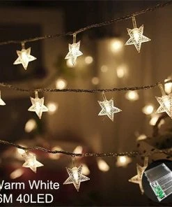The American Store Curtain Fairy String Light LED Christmas Decorations For Home Garland Xmas Light Christmas Tree Decor 2019 Navidad Ornament Gift