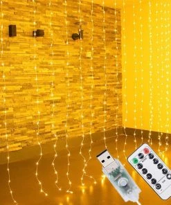 The American Store Curtain Fairy String Light LED Christmas Decorations For Home Garland Xmas Light Christmas Tree Decor 2019 Navidad Ornament Gift