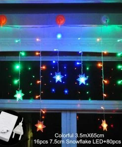 The American Store Curtain Fairy String Light LED Christmas Decorations For Home Garland Xmas Light Christmas Tree Decor 2019 Navidad Ornament Gift