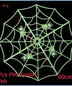 The American Store Cyuan Halloween Decoration Prop Foil Balloons Spider Web Pumpkin Bunting Banners Paper Garland Kids Halloween Party Supplies