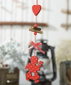NiceStuffs Store DIY Red Christmas Snowflakes&Star&Tree Wooden Pendants Ornaments Home Christmas Party Xmas Tree Kids Gifts Decorations Christmas Decorations 14 NiceStuffs Store DIY Red Christmas Snowflakes&Star&Tree Wooden Pendants Ornaments Home Christmas Party Xmas Tree Kids Gifts Decorations Christmas Decorations