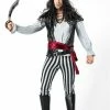 The American Store Deluxe Pirate Costume Halloween Carnival Cosplay Caribbean Pirates Fancy Dress Couple Suit